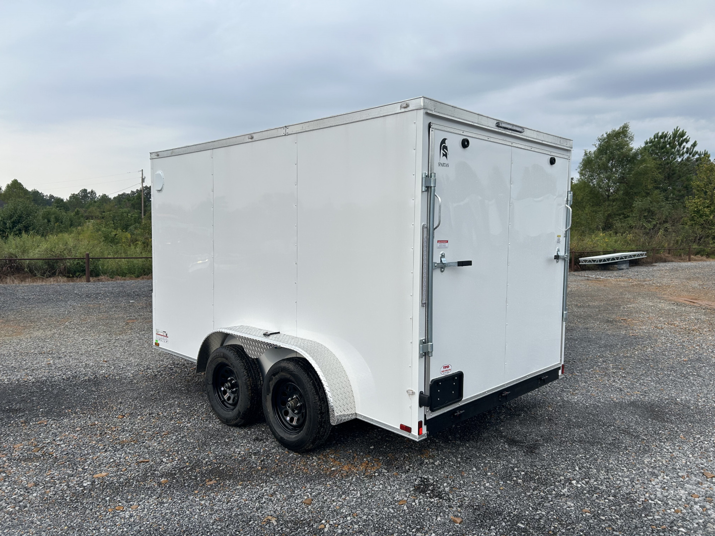 New 2026 Spartan 7'X12' 7k Enclosed Trailer