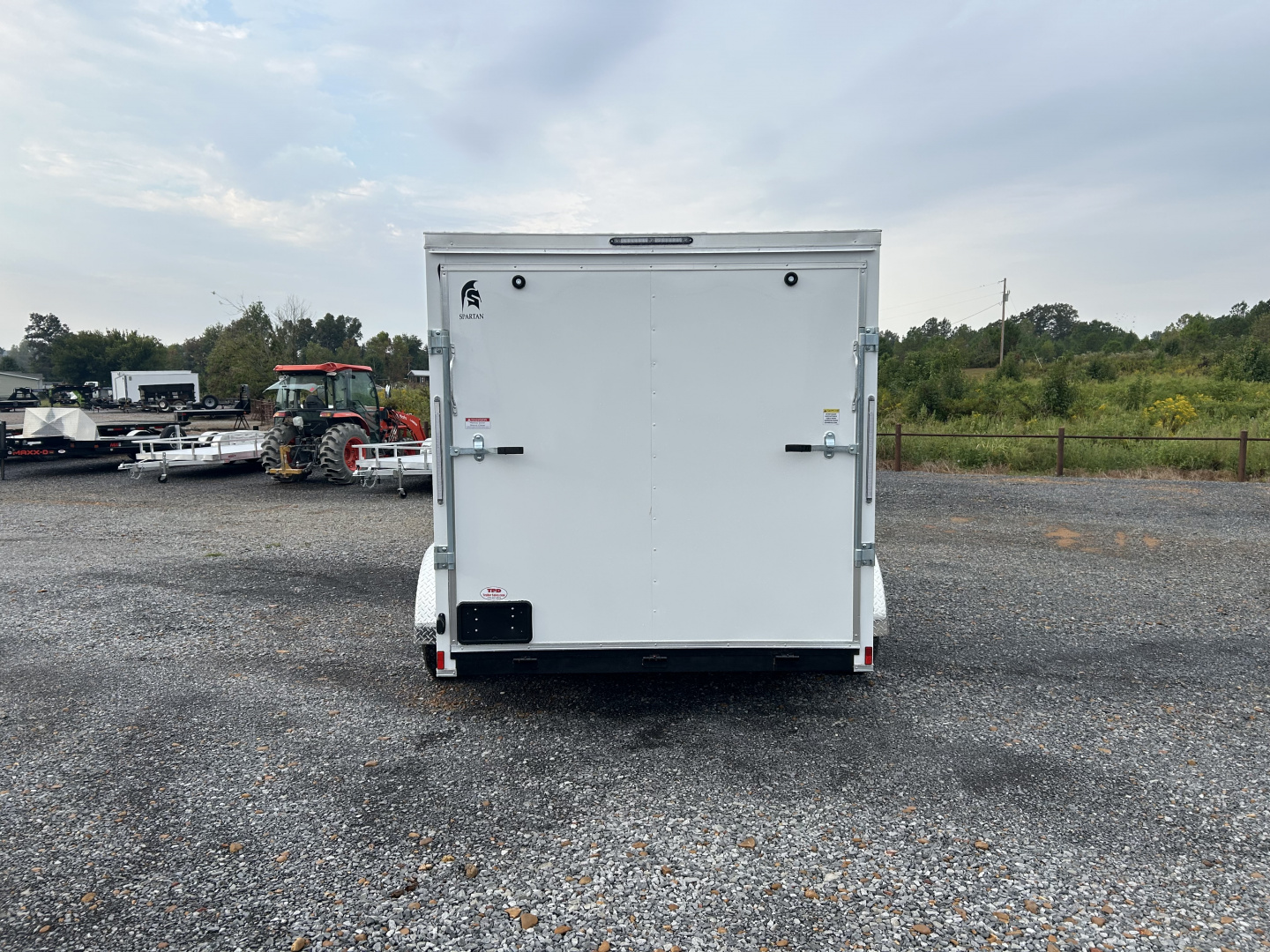 New 2026 Spartan 7'X12' 7k Enclosed Trailer