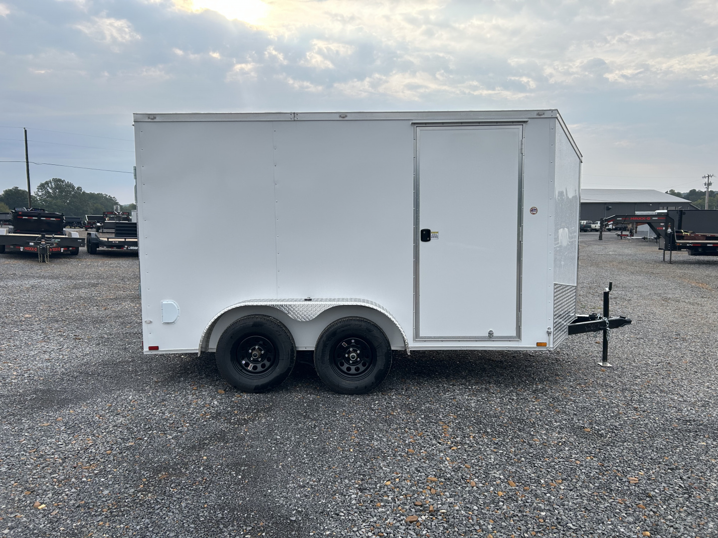 New 2026 Spartan 7'X12' 7k Enclosed Trailer