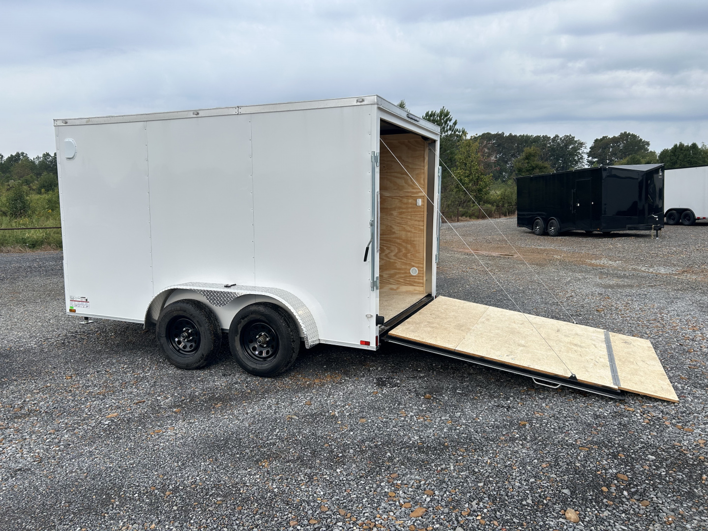 New 2026 Spartan 7'X12' 7k Enclosed Trailer