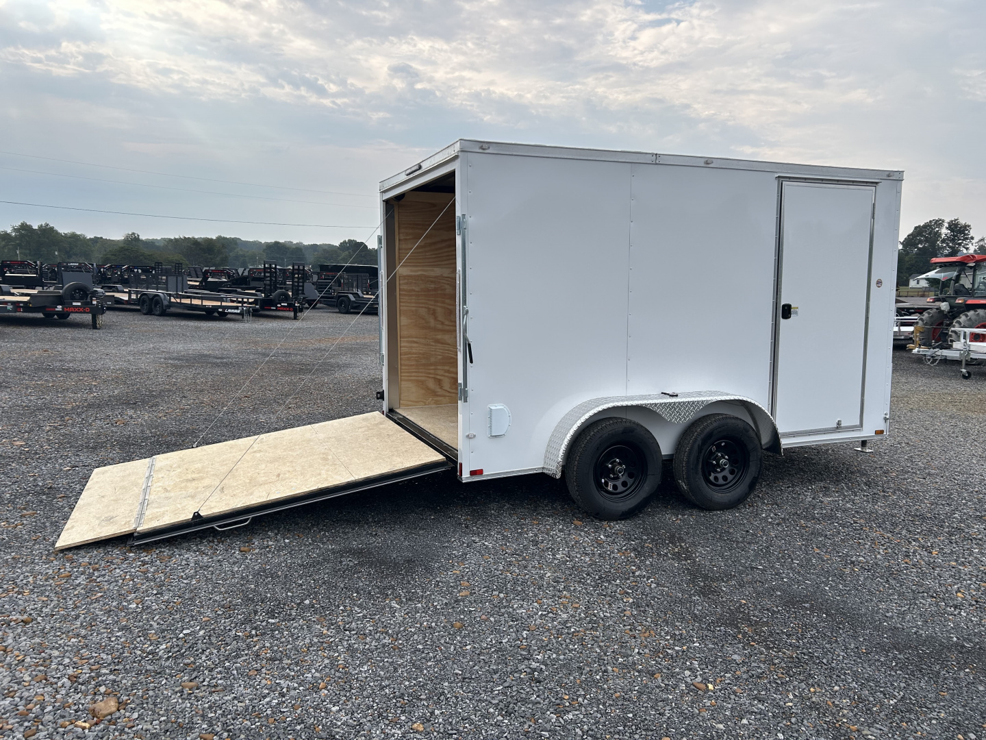 New 2026 Spartan 7'X12' 7k Enclosed Trailer