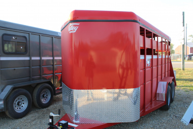 New 2026 Valley Trailers 16' STOCK TRAILER Stock / Stock Combo Trailer