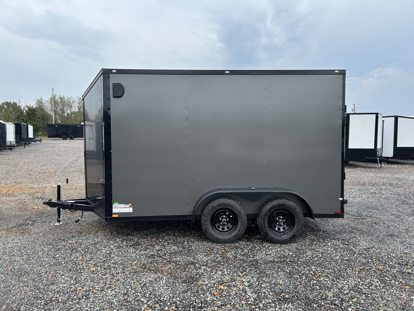New 2026 Spartan 7'X12' 7k Enclosed Trailer
