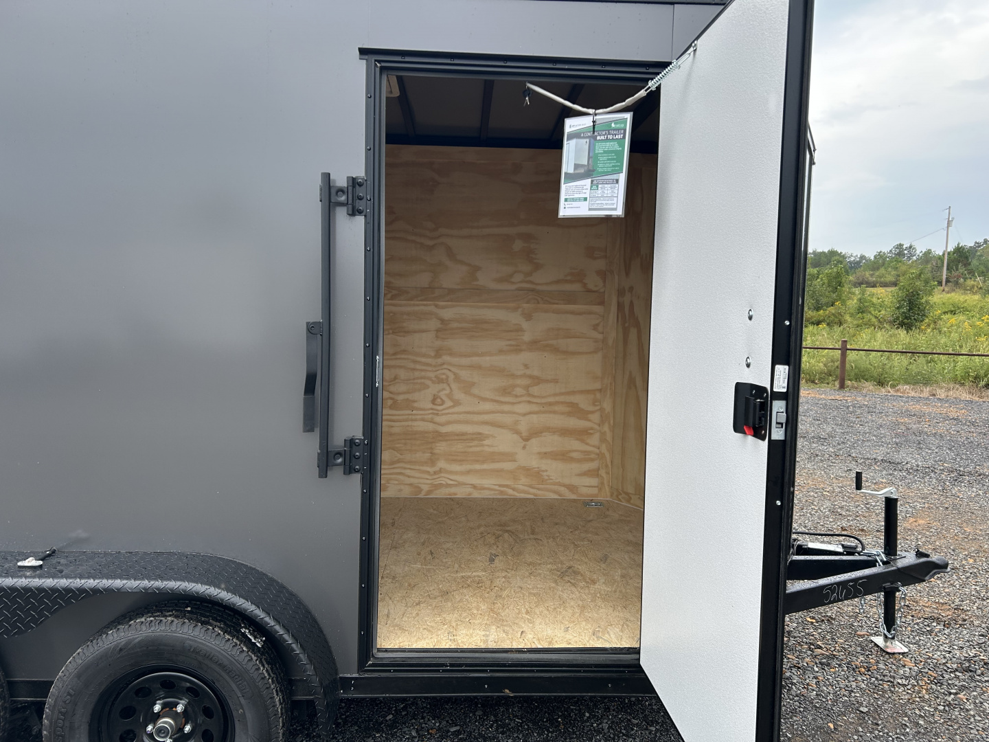 New 2026 Spartan 7'X12' 7k Enclosed Trailer