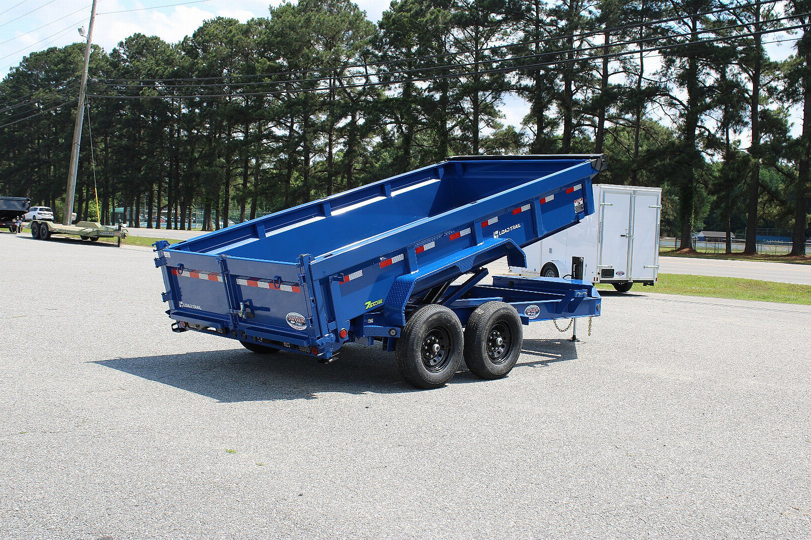 New 2026 Load Trail 7X14 14K Low Pro w/ 2' Sides Dump Trailer *FALL SALE*