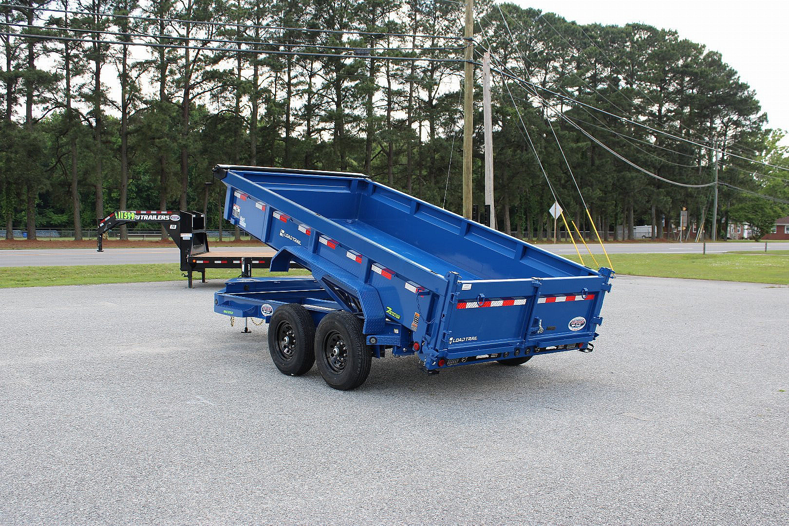 New 2026 Load Trail 7X14 14K Low Pro w/ 2' Sides Dump Trailer *FALL SALE*