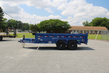 New 2026 Load Trail 7X14 14K Low Pro w/ 2' Sides Dump Trailer *FALL SALE*