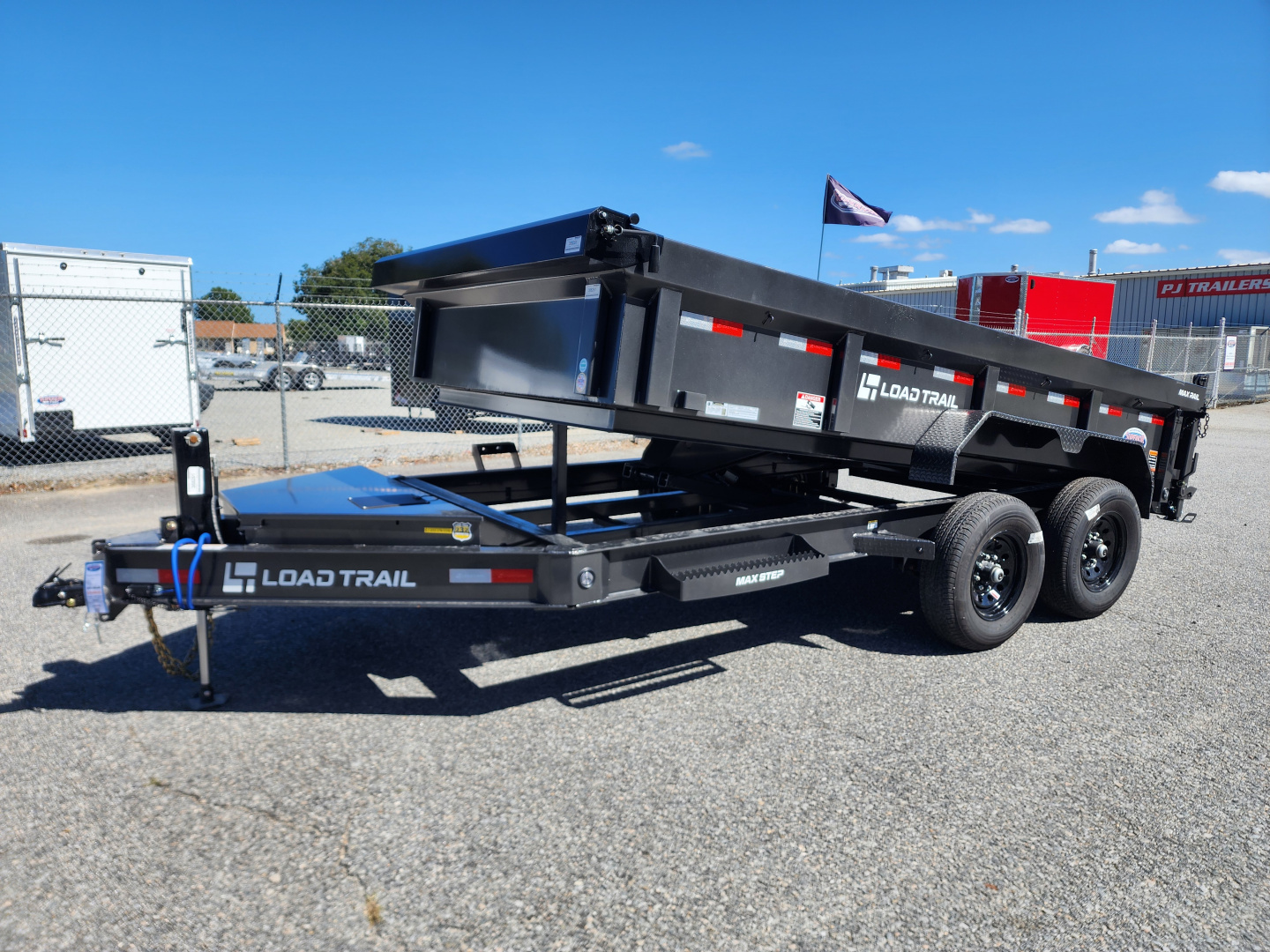 New 2026 Load Trail 7X14 14K Low Pro w/ 2' Sides Dump Trailer *FALL SALE*