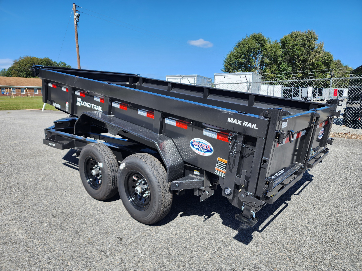 New 2026 Load Trail 7X14 14K Low Pro w/ 2' Sides Dump Trailer *FALL SALE*