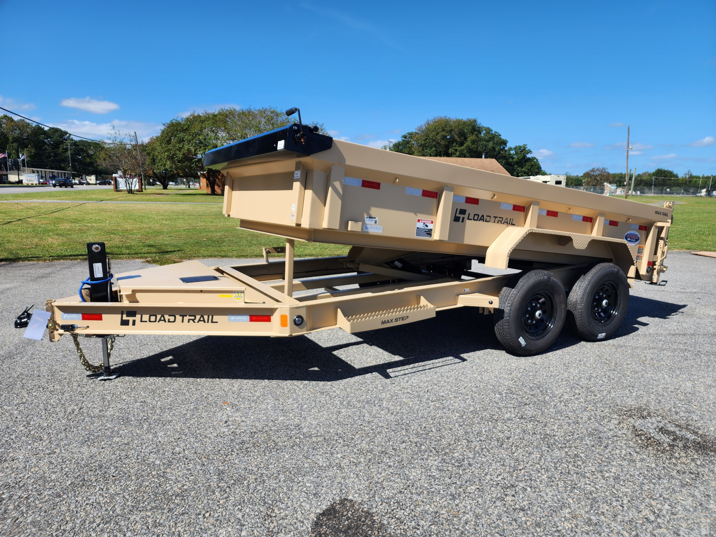 New 2026 Load Trail 7X14 14K Low Pro w/ 2' Sides Dump Trailer *FALL SALE*