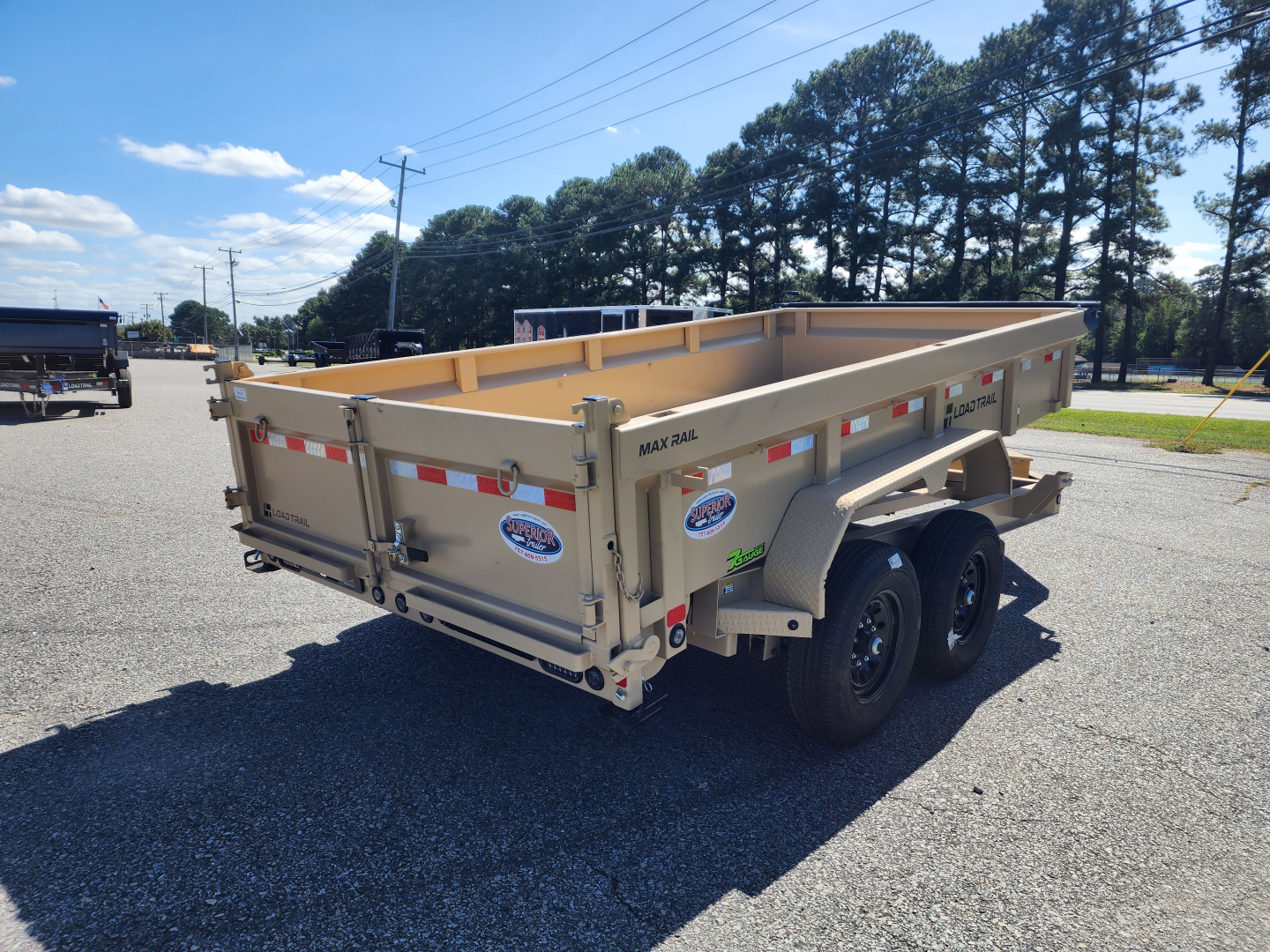 New 2026 Load Trail 7X14 14K Low Pro w/ 2' Sides Dump Trailer *FALL SALE*