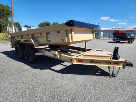 New 2026 Load Trail 7X14 14K Low Pro w/ 2' Sides Dump Trailer *FALL SALE*