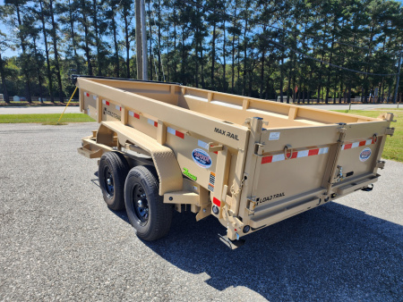 New 2026 Load Trail 7X14 14K Low Pro w/ 2' Sides Dump Trailer *FALL SALE*