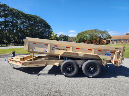 New 2026 Load Trail 7X14 14K Low Pro w/ 2' Sides Dump Trailer *FALL SALE*