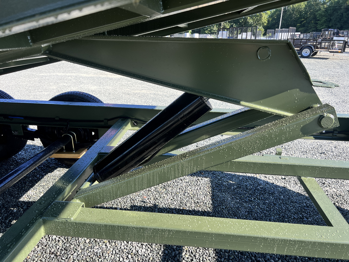 New 2026 Load Trail 7X16 14K Low Pro w/ 2' Sides Dump Trailer