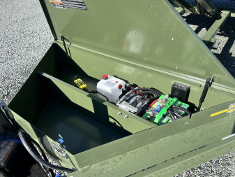 New 2026 Load Trail 7X16 14K Low Pro w/ 2' Sides Dump Trailer