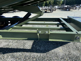 New 2026 Load Trail 7X16 14K Low Pro w/ 2' Sides Dump Trailer