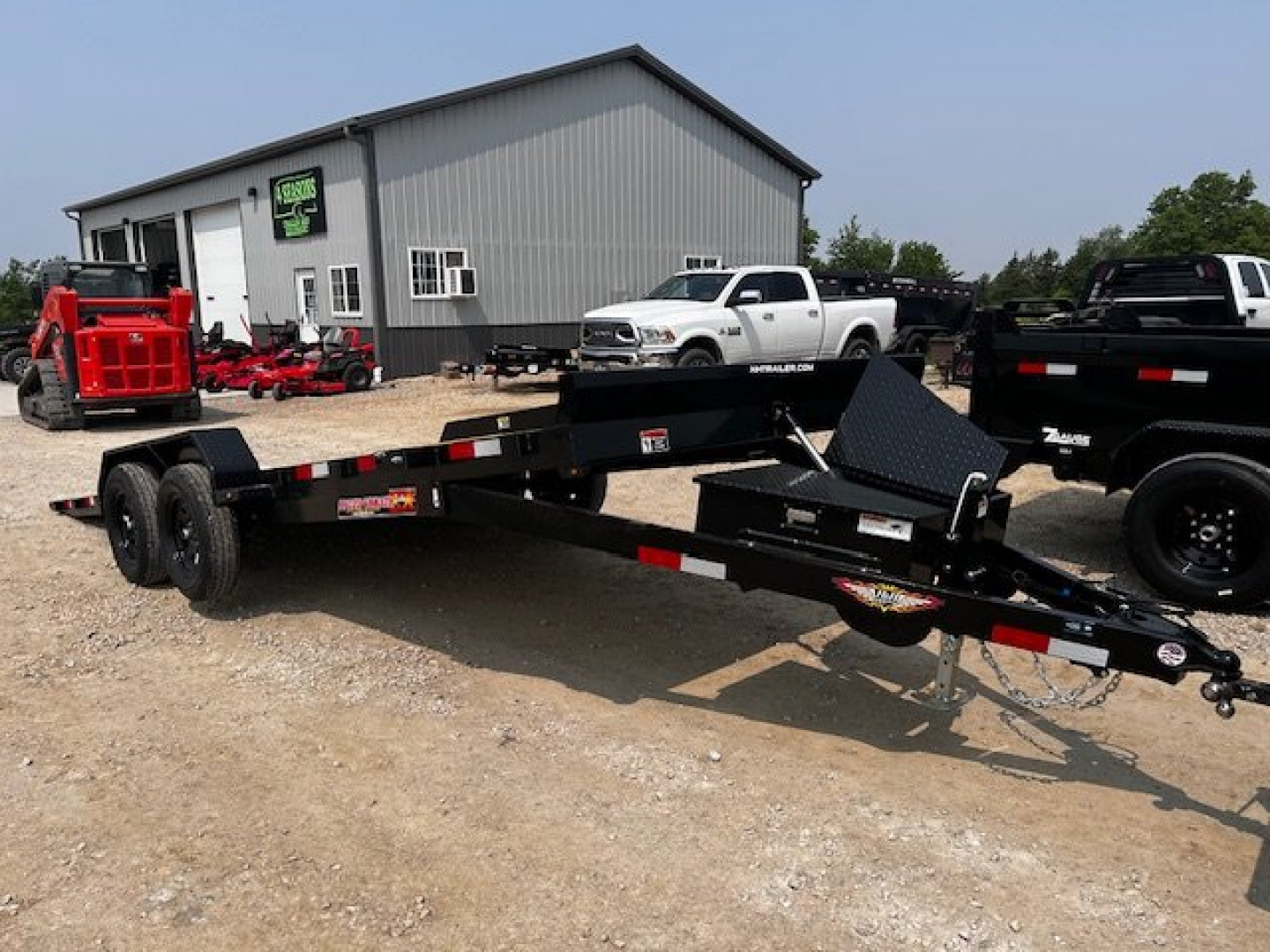 New 2026 H&H Trailers 82"X20' EX 7K SPEEDLOADER POWER TILT Car / Racing Trailer