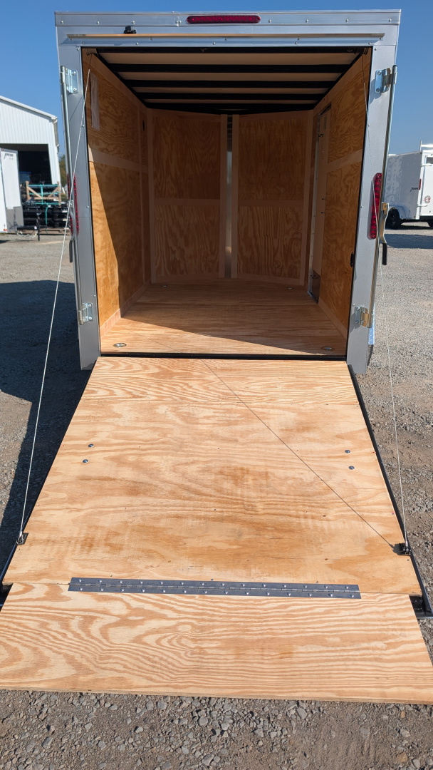 New 2026 Homesteader 6x10 Intrepid V-Nose Cargo Trailer w/ Ramp Door