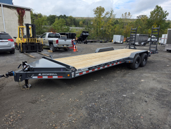 New 2026 Iron Bull EWB 7X24 14K - KNEE RAMPS Equipment Trailer