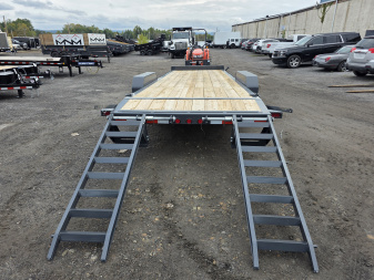 New 2026 Iron Bull EWB 7X24 14K - KNEE RAMPS Equipment Trailer
