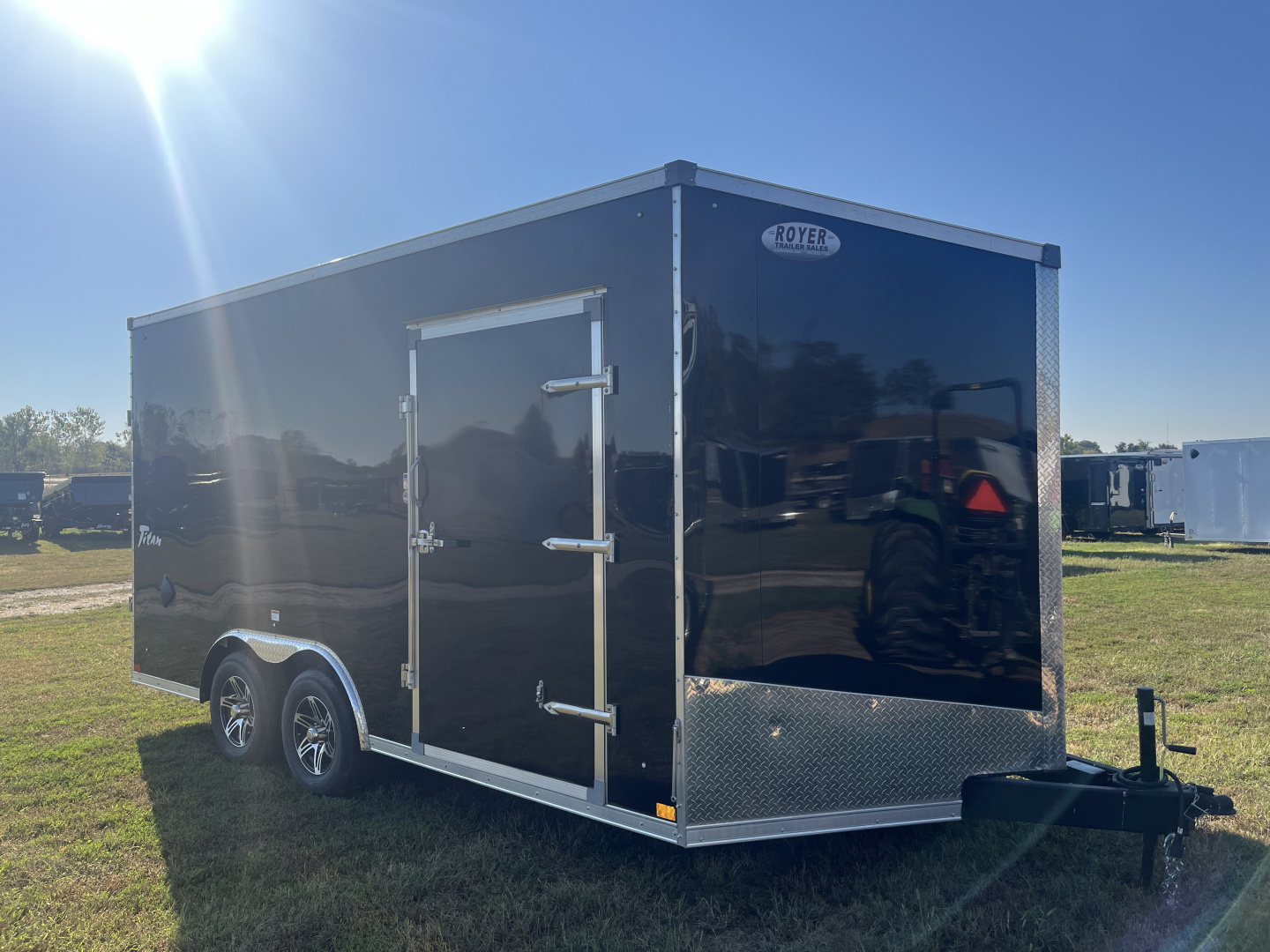 New 2026 Stealth Trailers Titan 8.5X16x90" tall w/Polycore skin & Alum. Rims Cargo / Enclosed Trailer