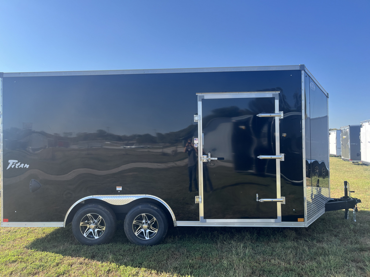 New 2026 Stealth Trailers Titan 8.5X16x90" tall w/Polycore skin & Alum. Rims Cargo / Enclosed Trailer