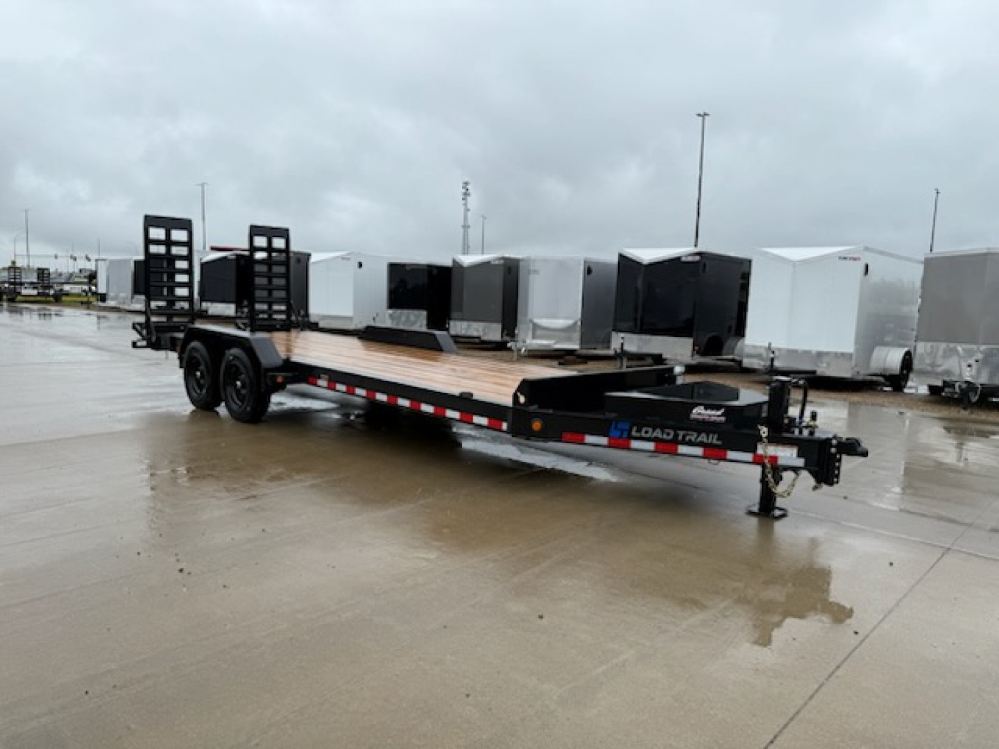 New 2026 Load Trail CB8322082 7'X22' 16K Flatbed Trailer Equipment Trailer