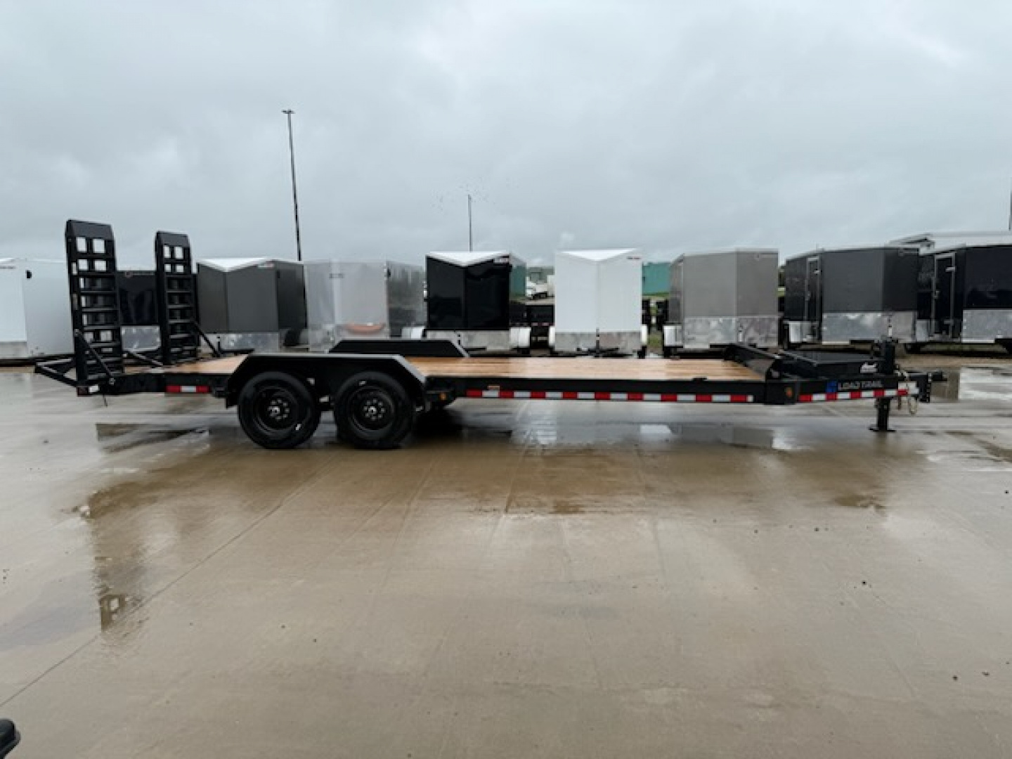 New 2026 Load Trail CB8322082 7'X22' 16K Flatbed Trailer Equipment Trailer