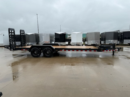 New 2026 Load Trail CB8322082 7'X22' 16K Flatbed Trailer Equipment Trailer
