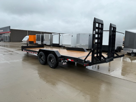 New 2026 Load Trail CB8322082 7'X22' 16K Flatbed Trailer Equipment Trailer