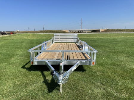 New 2026 Rough Rider RRU6516TA2-96 6.5 x 16' Aluminum Utility Trailer