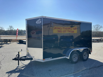 New 2026 COVERED WAGON 6X12 TANDEM AXLE ENCLOSED TRAILER