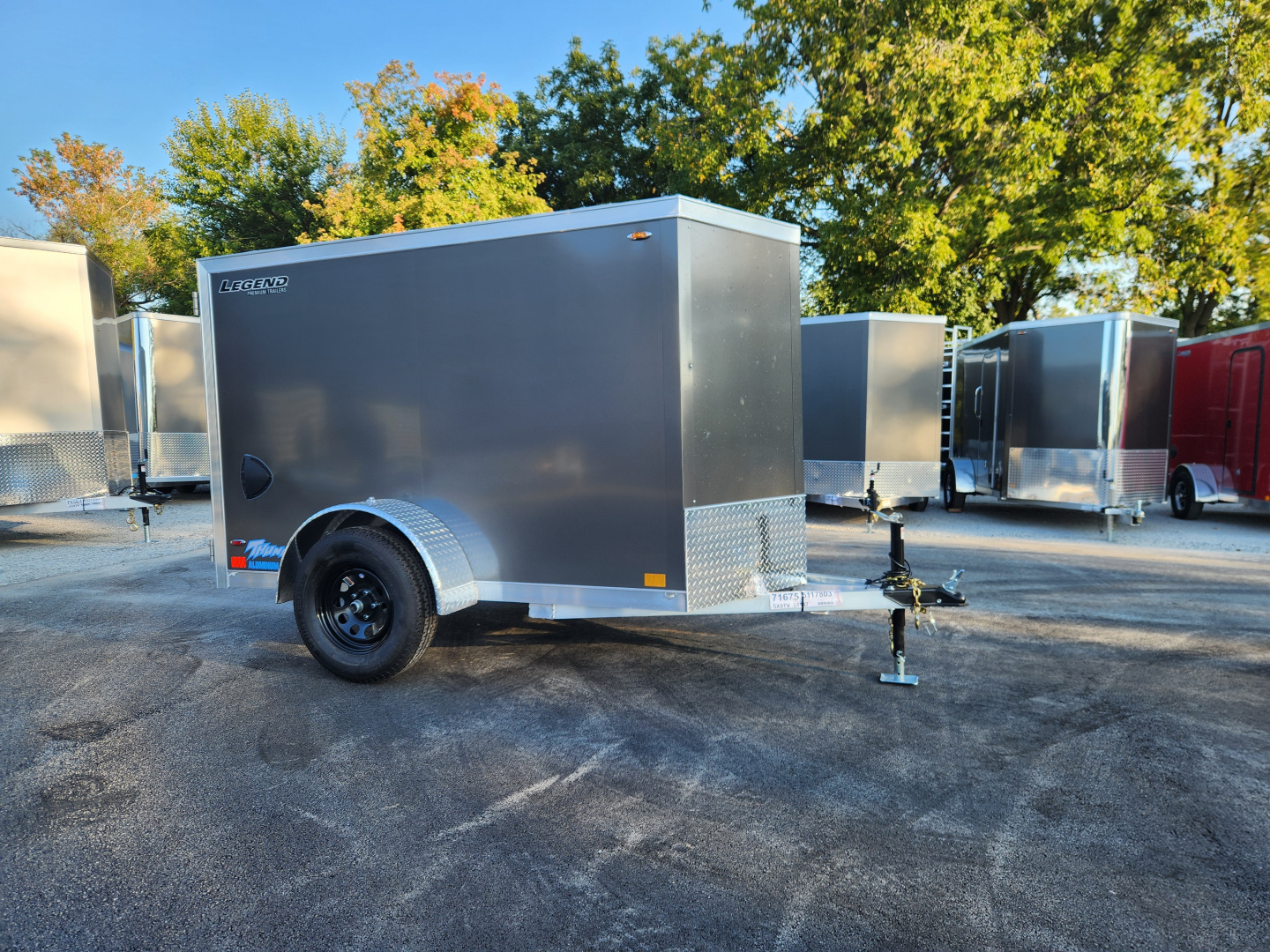 New 2026 LEGEND TRAILERS 5X9TVSA22 Cargo / Enclosed Trailer