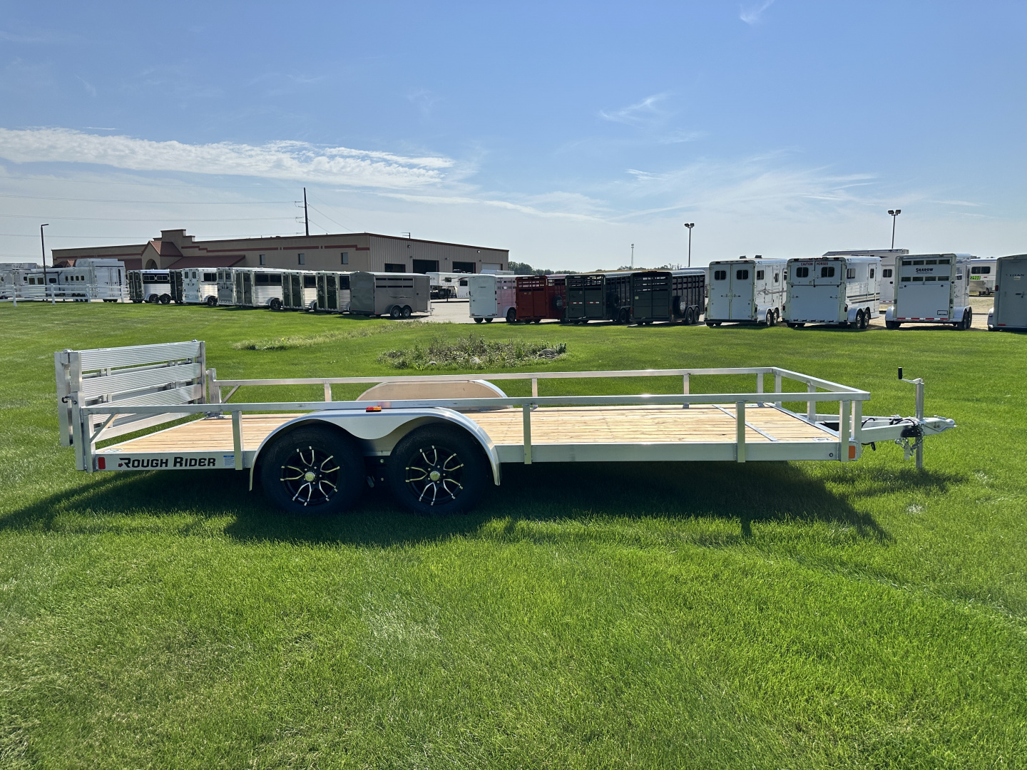 New 2026 Rough Rider 6.5' x 18' Utility Trailer