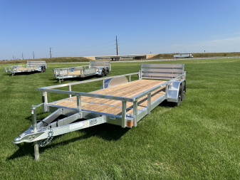 New 2026 Rough Rider 6.5' x 18' Utility Trailer