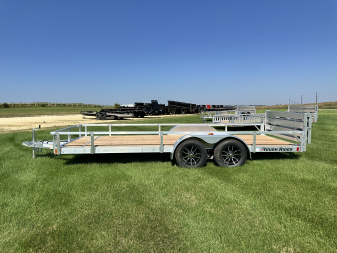 New 2026 Rough Rider 6.5' x 18' Utility Trailer
