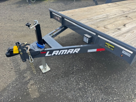 New 2026 LAMAR TRAILERS 83" x 18' /10K Flatbed Trailer