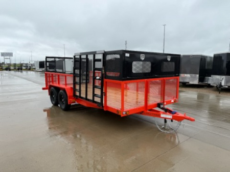 New 2026 LOAD TRAIL LT07 - Tandem Axle Landscape 83 x 16 Utility Trailer