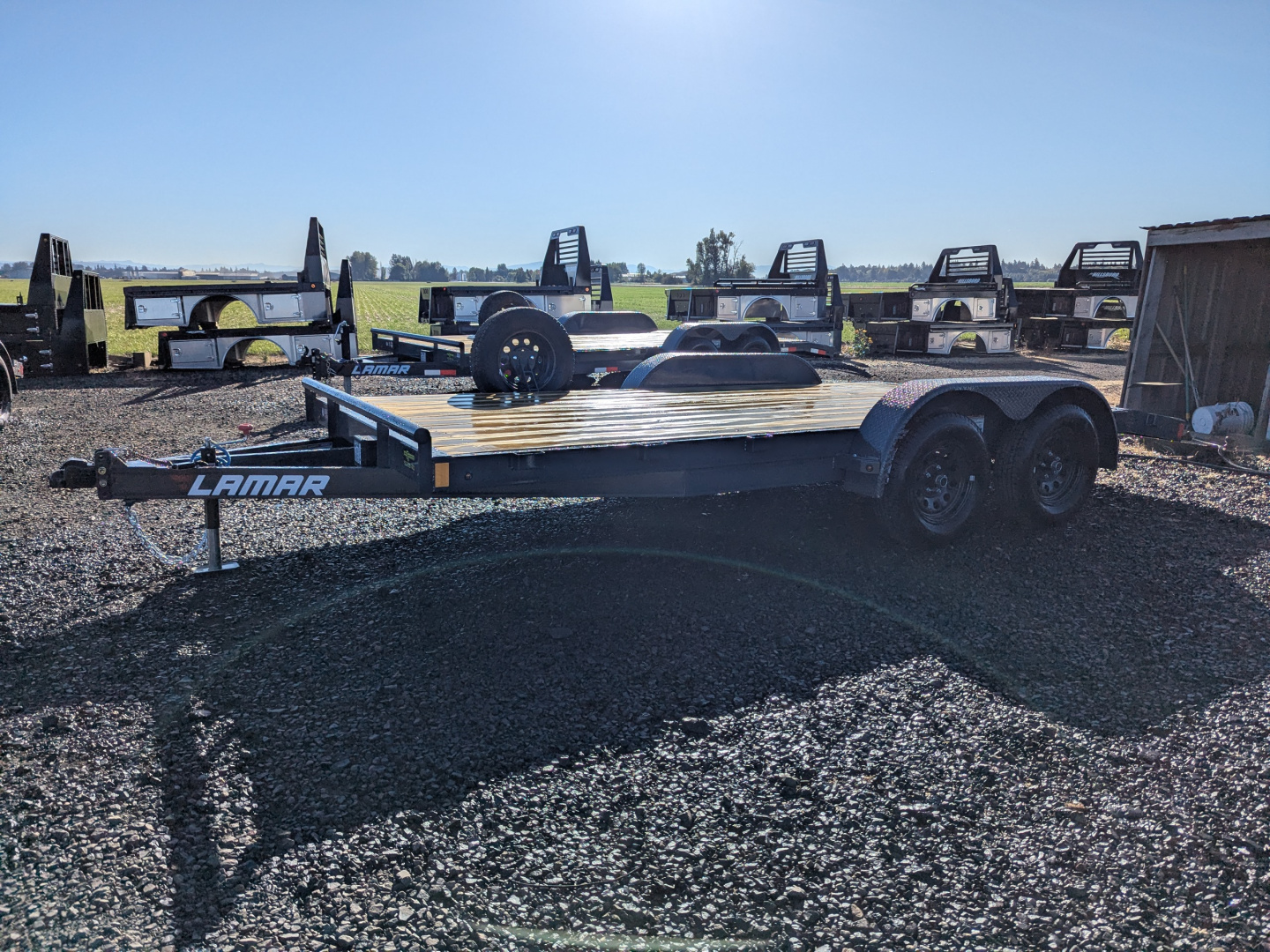 New 2026 LAMAR TRAILERS 83" x 16' /7K Flatbed Trailer