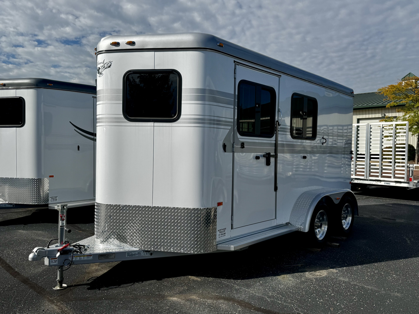 New 2025 Hawk Elite 2H Slant Trailer