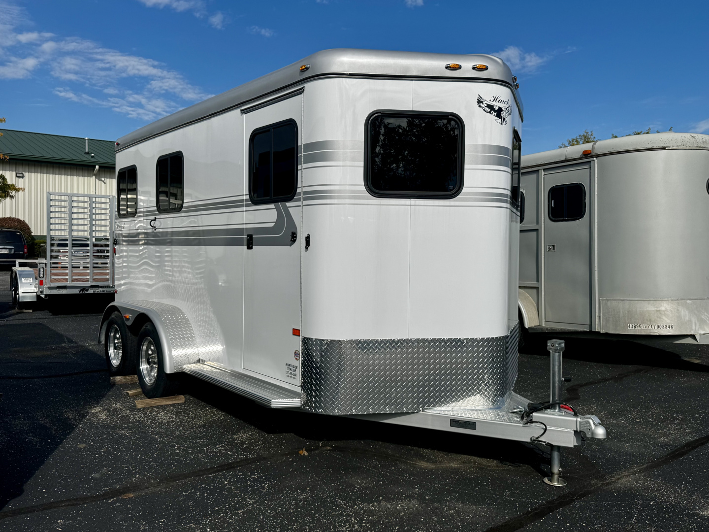 New 2025 Hawk Elite 2H Slant Trailer