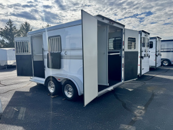 New 2025 Hawk Elite 2H Slant Trailer