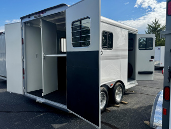 New 2025 Hawk Elite 2H Slant Trailer