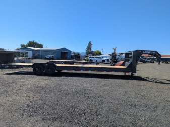 New 2026 LAMAR TRAILERS H8 83x32 14K Flatbed Trailer GOOSENECK