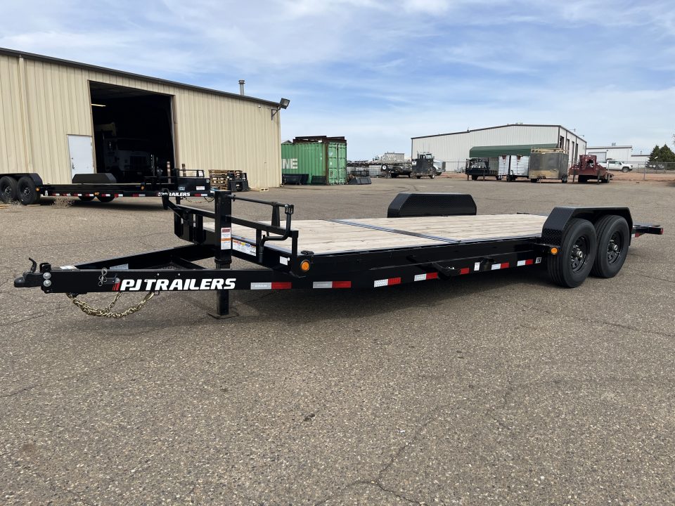 New 2026 PJ Trailers 83" x 22' 6" Channel Equipment Tilt (T6) Equipment Trailer