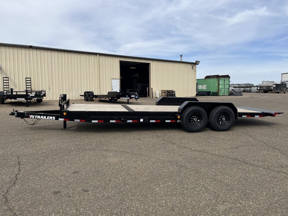 New 2026 PJ Trailers 83" x 22' 6" Channel Equipment Tilt (T6) Equipment Trailer