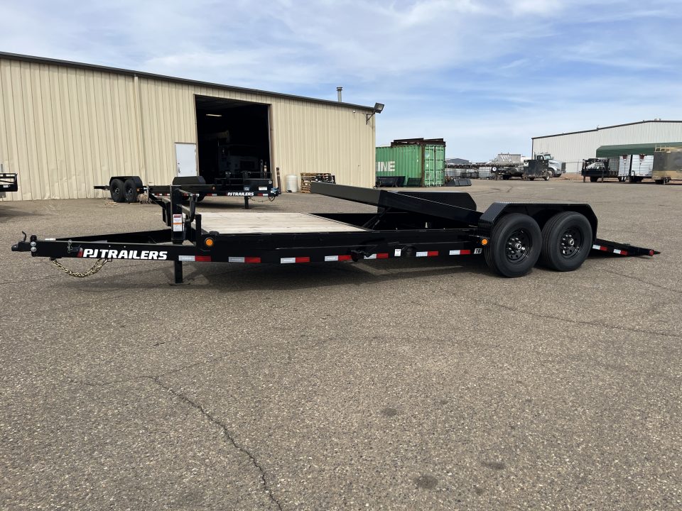 New 2026 PJ Trailers 83" x 22' 6" Channel Equipment Tilt (T6) Equipment Trailer