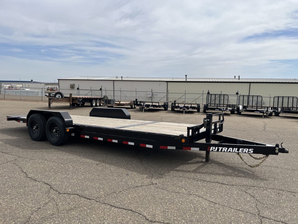 New 2026 PJ Trailers 83" x 22' 6" Channel Equipment Tilt (T6) Equipment Trailer