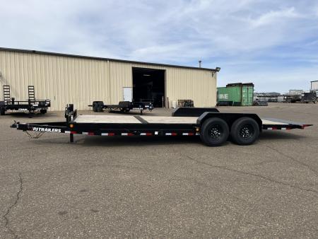 New 2026 PJ Trailers 83" x 22' 6" Channel Equipment Tilt (T6) Equipment Trailer